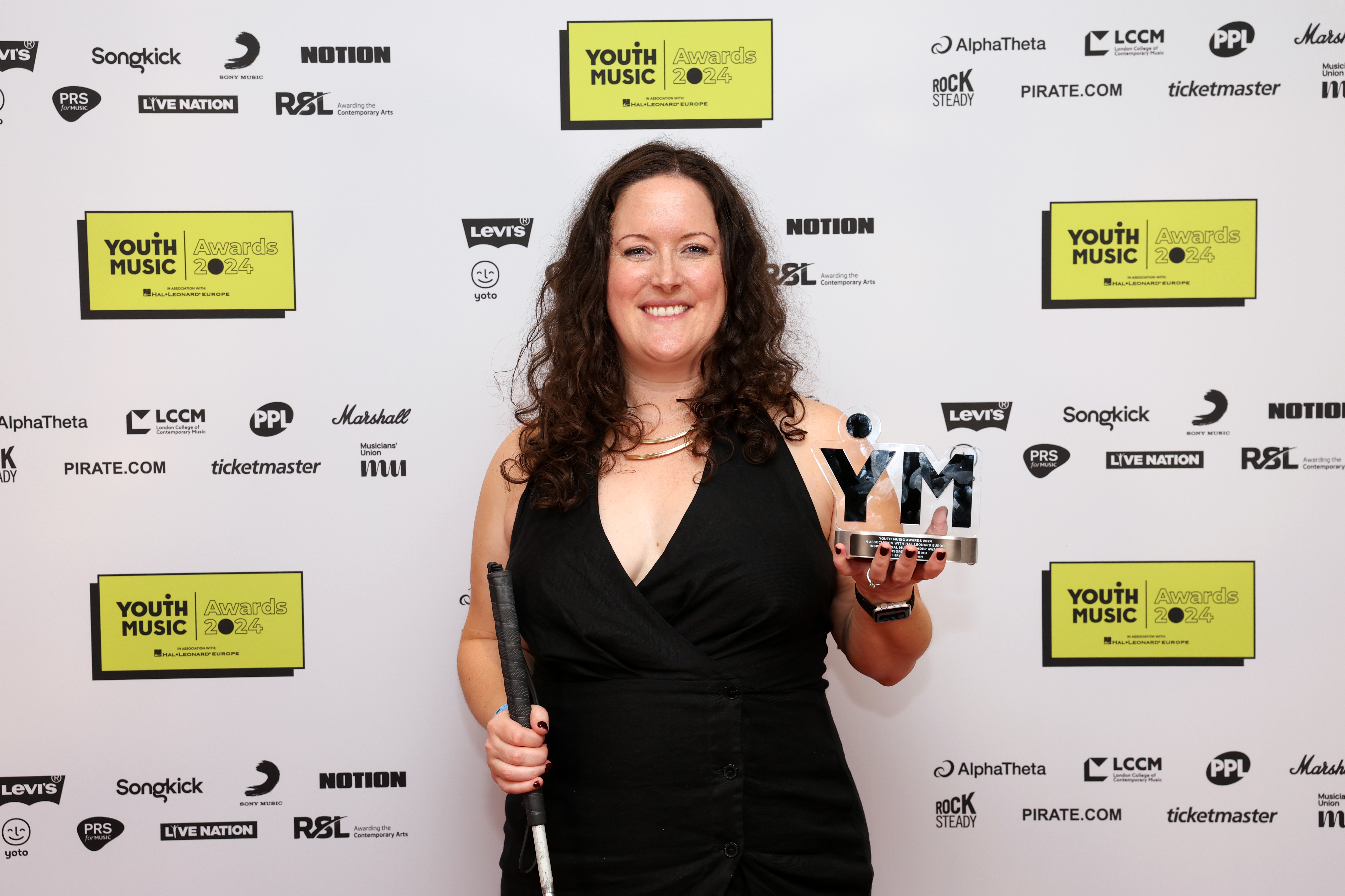 Kathryn Sturman, winner of the Inspirational Music Leader Award