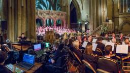 OpenUp Orchestra performing at Bristol Cathedral