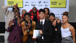 spit game celebrate their award win with lethal bizzle