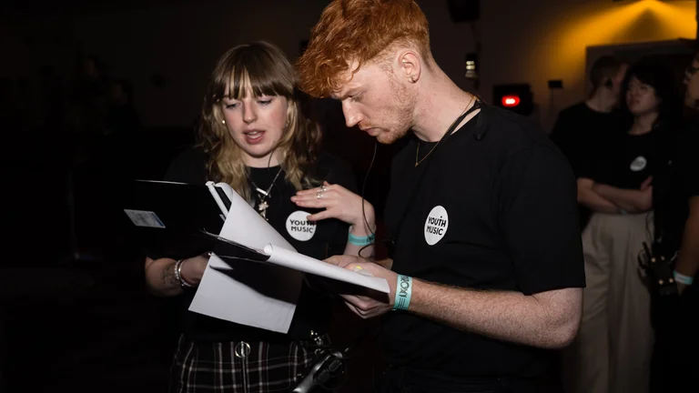 NextGen event runners working at the Youth Music Awards 2023 / Credit: Raj Sabareesh Ramalingam