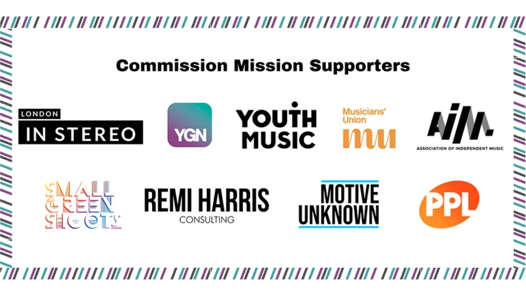 Commission mission logos