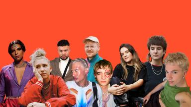 9 nextgen artists in a collage