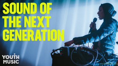 sound of the next generation report cover in yellow lettering