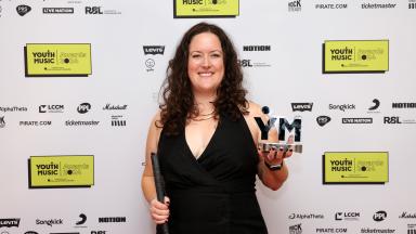 Kathryn Sturman, winner of the Inspirational Music Leader Award