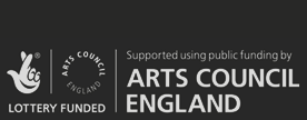 Lottery Funded, supported using public funding by The arts council England
